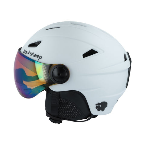 Black Sheep - Ski Helmet With Visor