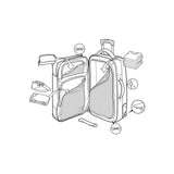 Burton - Wheelie Double Deck 86L Travel Bag